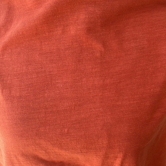 Umgee Scoop Neck Boho Top Orange Small - Picture 8 of 8